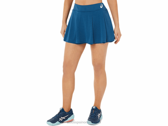 falda pantalón de mujer Asics 4L683490 índigo claro