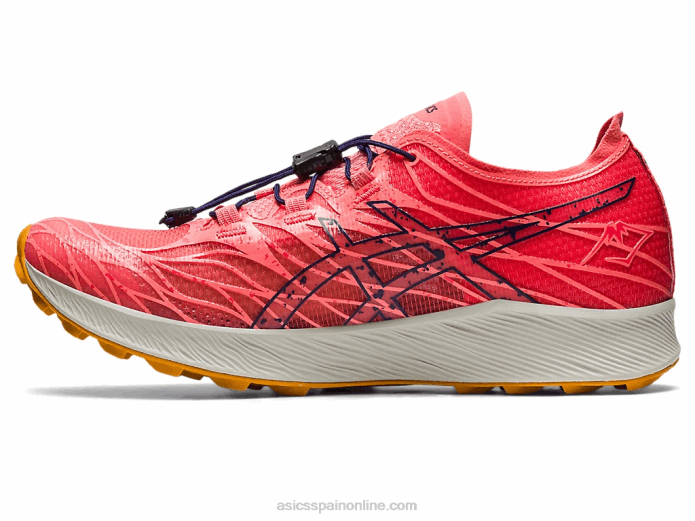 fujivelocidad Asics 4L682621 papaya/azul índigo