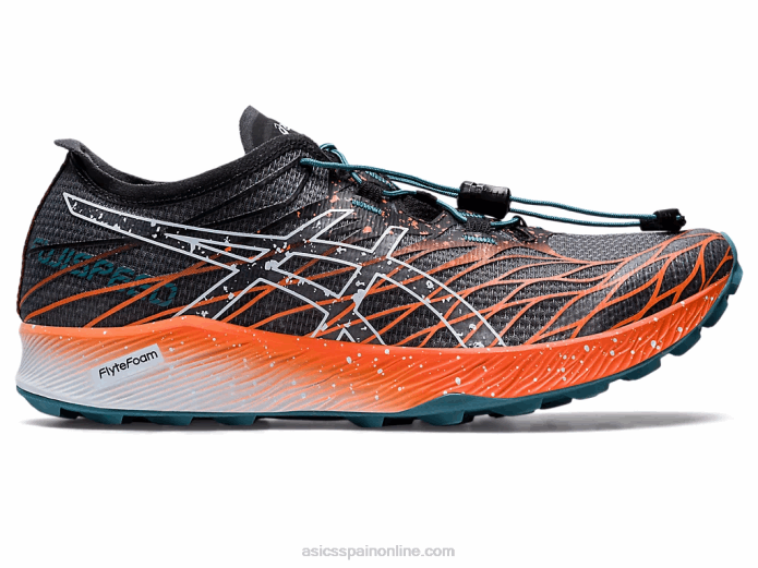 fujivelocidad Asics 4L682906 negro/naranja nova