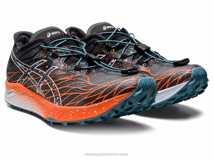 fujivelocidad Asics 4L682906 negro/naranja nova