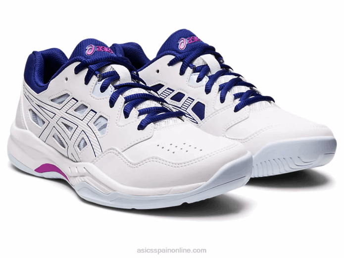 gel-renma Asics 4L683096 blanco/azul marino