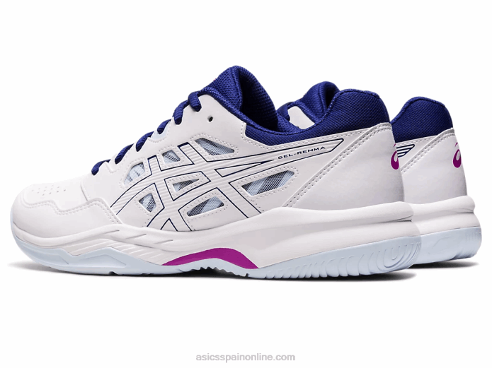 gel-renma Asics 4L683096 blanco/azul marino