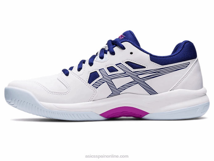 gel-renma Asics 4L683096 blanco/azul marino