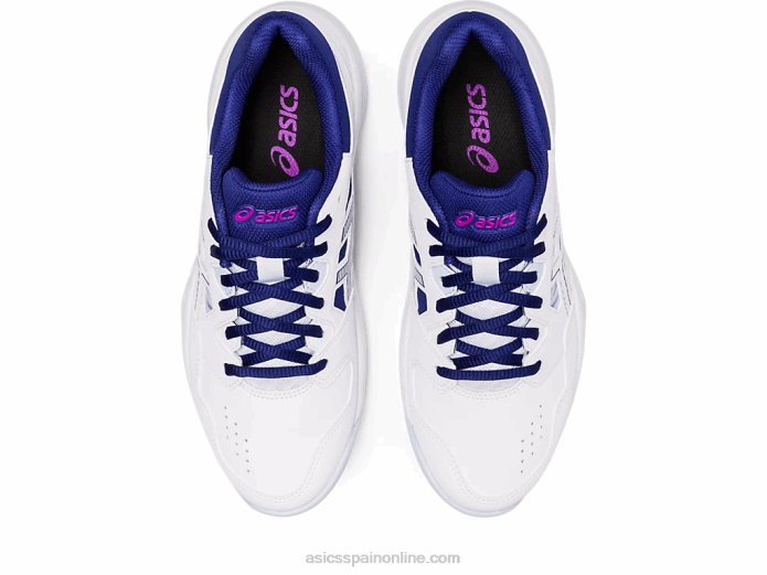 gel-renma Asics 4L683096 blanco/azul marino