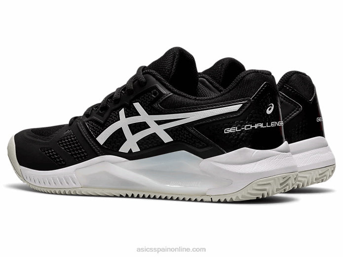 gel-challenger 13 arcilla Asics 4L683656 blanco negro