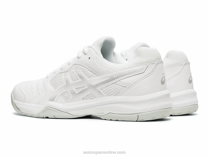 gel dedicado 6 Asics 4L682592 plata blanca