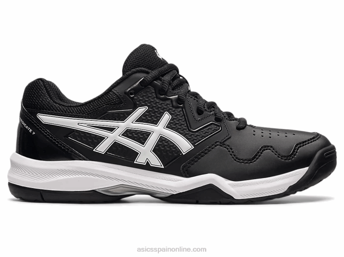 gel dedicado 7 Asics 4L683856 blanco negro