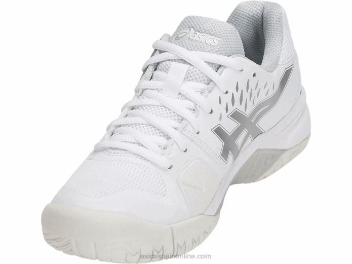 gel-desafiador 12 Asics 4L684213 plata blanca