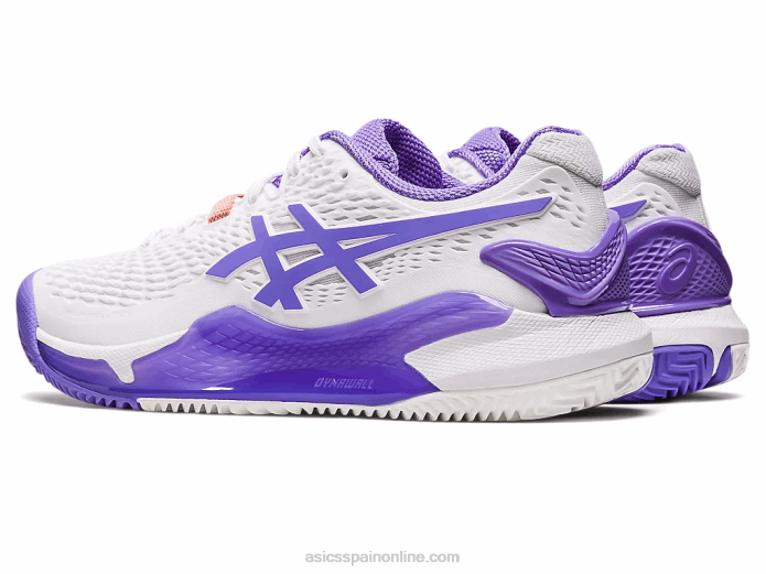 gel-resolución 9 arcilla Asics 4L682452 blanco/amatista