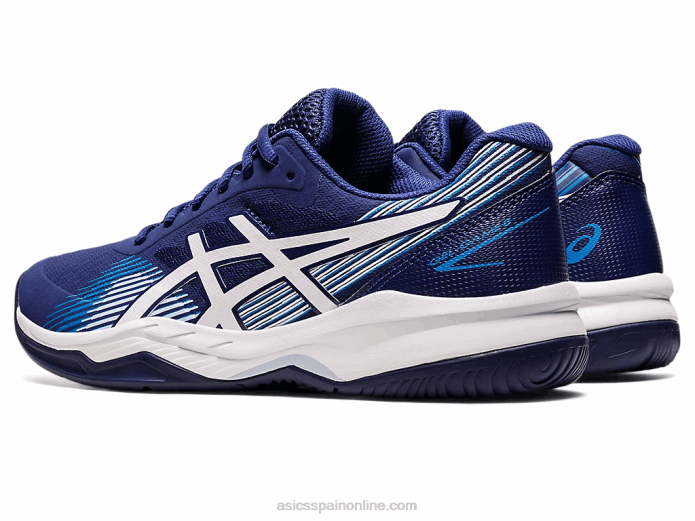 juego de gel 8 Asics 4L683098 buceo azul/blanco