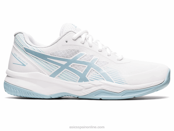 juego de gel 8 Asics 4L683192 blanco/azul humo