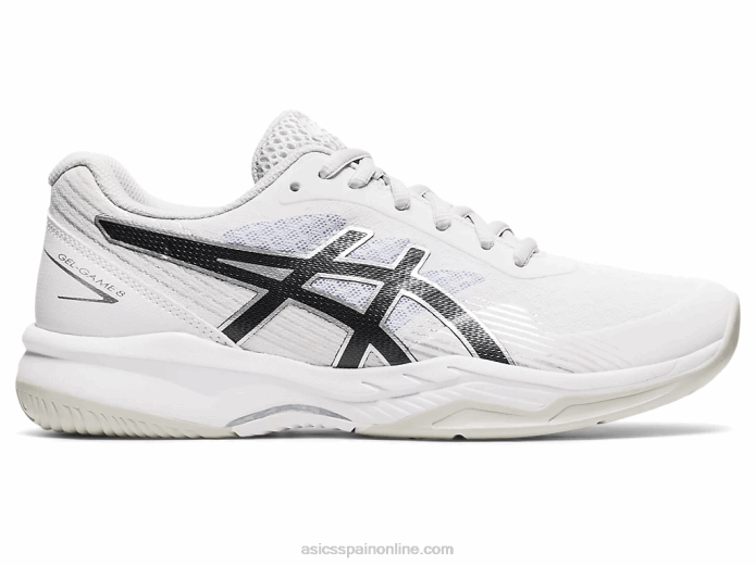 juego de gel 8 Asics 4L684023 blanco negro