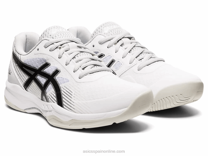 juego de gel 8 Asics 4L684023 blanco negro