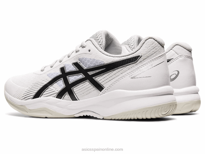 juego de gel 8 Asics 4L684023 blanco negro