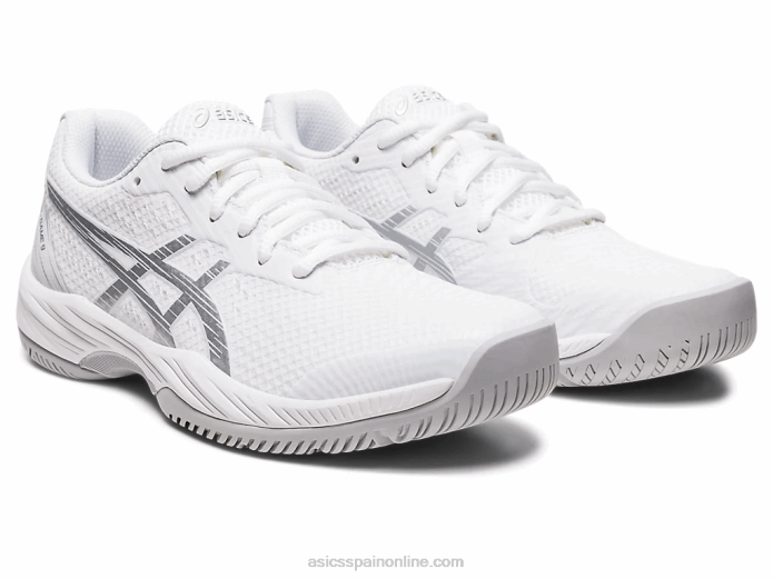 juego de gel 9 Asics 4L682417 blanco/plata pura