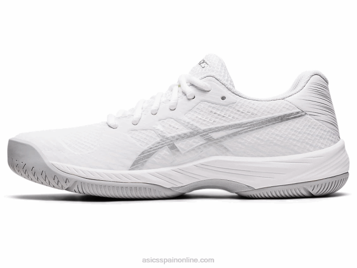 juego de gel 9 Asics 4L682417 blanco/plata pura