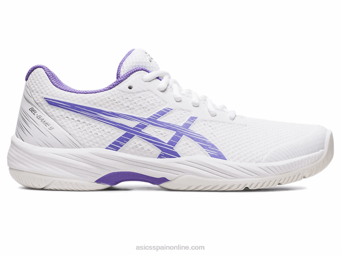 juego de gel 9 Asics 4L682487 blanco/amatista