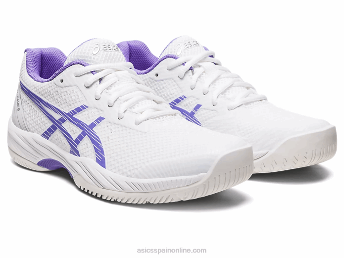 juego de gel 9 Asics 4L682487 blanco/amatista