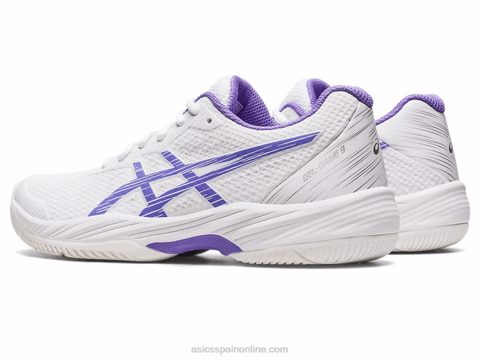 juego de gel 9 Asics 4L682487 blanco/amatista