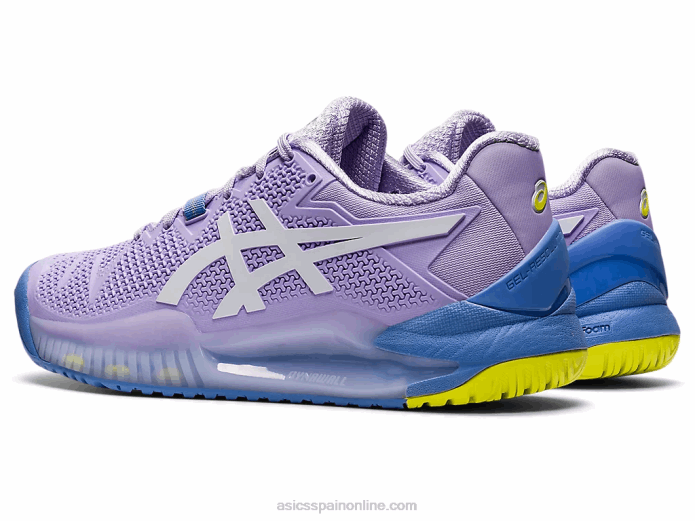 resolución de gel 8 Asics 4L683260 murasaki/blanco