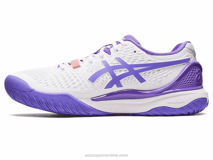 resolución de gel 9 Asics 4L682427 blanco/amatista