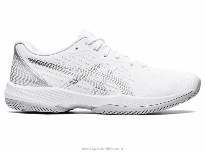 solución rápida ff Asics 4L683432 blanco/plata pura