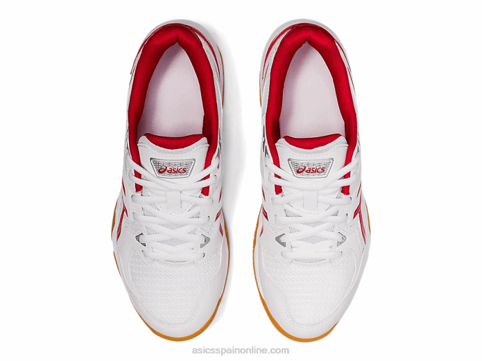 gel-cohete 10 Asics 4L683945 blanco/rojo clásico