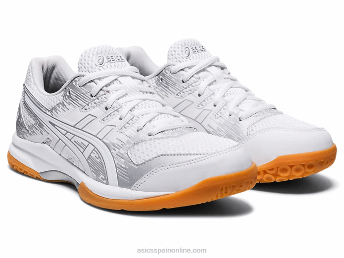 gel-más arriba Asics 4L682640 blanco