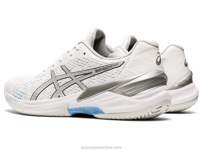 élite del cielo ff Asics 4L683531 blanco/plata pura