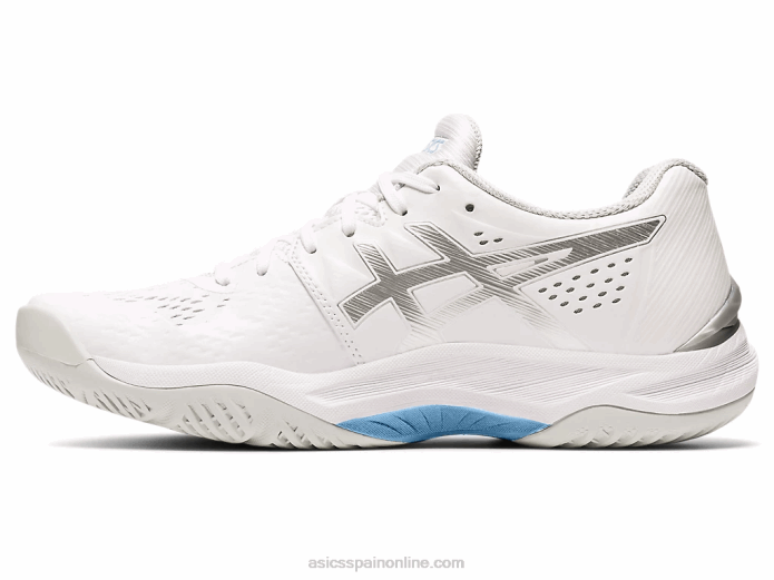 élite del cielo ff Asics 4L683531 blanco/plata pura