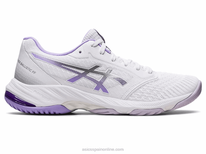 netburner balístico ff 3 Asics 4L682580 blanco/violeta digital