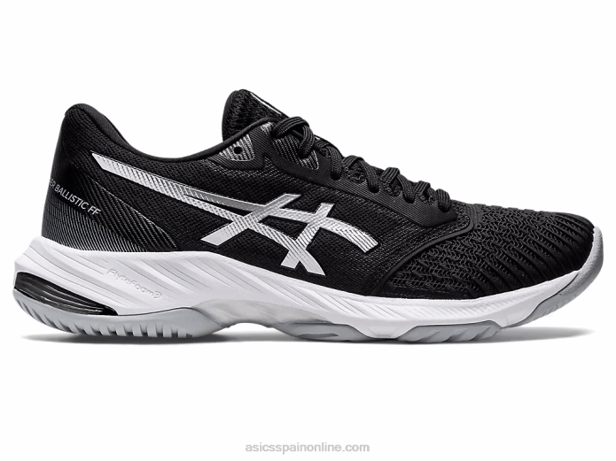 netburner balístico ff 3 Asics 4L683103 negro/plata pura