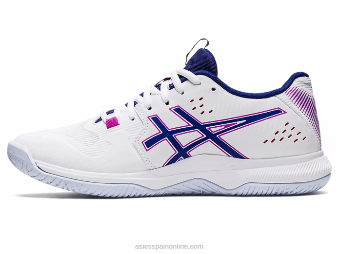 táctica de gel Asics 4L683093 blanco/azul marino