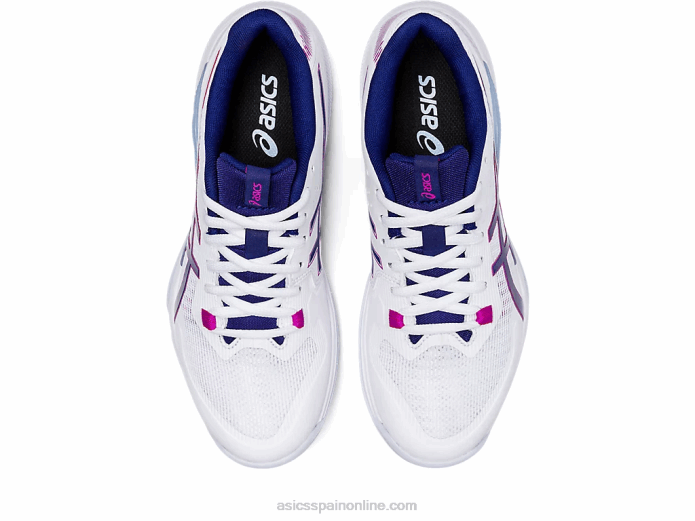 táctica de gel Asics 4L683093 blanco/azul marino