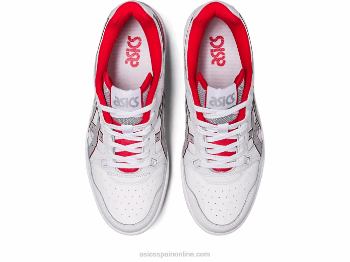 ex89 Asics 4L68149 blanco/rojo clásico