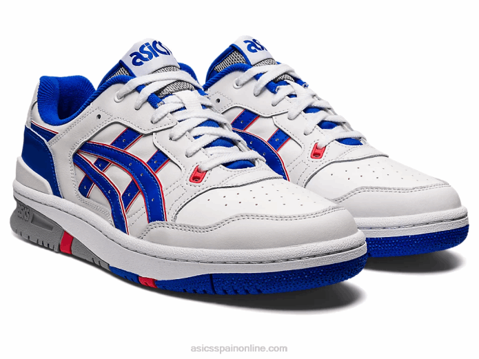 ex89 Asics 4L68656 blanco/azul ilusión