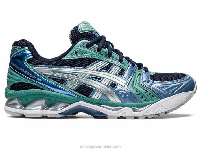 gel-kayano 14 Asics 4L6856 medianoche/plata pura