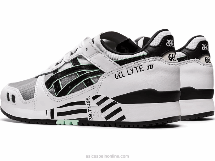 gel-lyte iii og Asics 4L684169 blanco negro