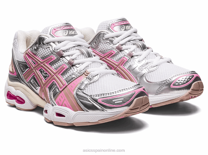 gel-nimbus 9 Asics 4L682255 blanco/plata pura