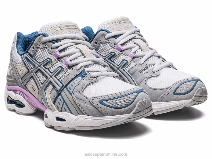 gel-nimbus 9 Asics 4L682572 blanco/gris medio