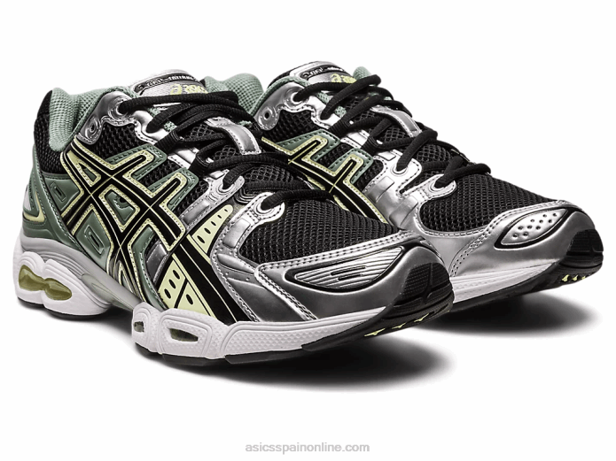 gel-nimbus 9 Asics 4L68273 negro/plata pura