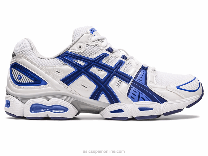 gel-nimbus 9 Asics 4L68282 blanco/azul índigo