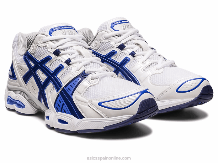 gel-nimbus 9 Asics 4L68282 blanco/azul índigo