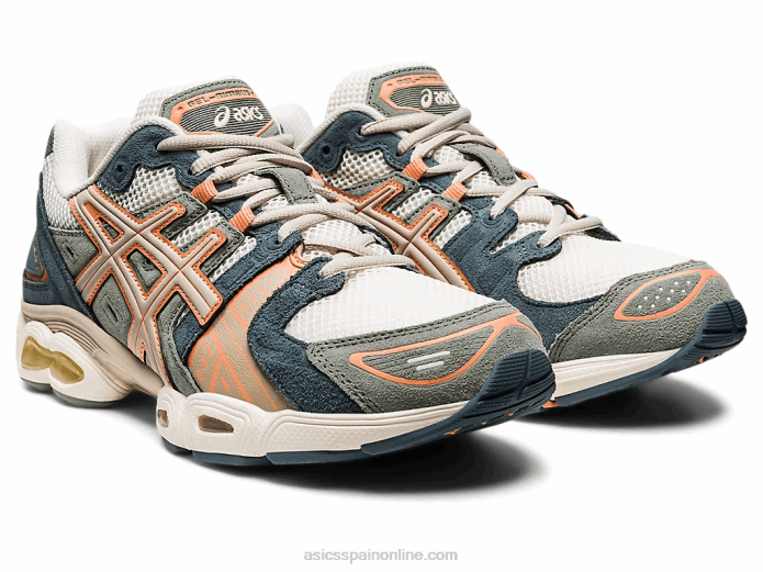 gel-nimbus 9 Asics 4L68756 crema/gris pluma