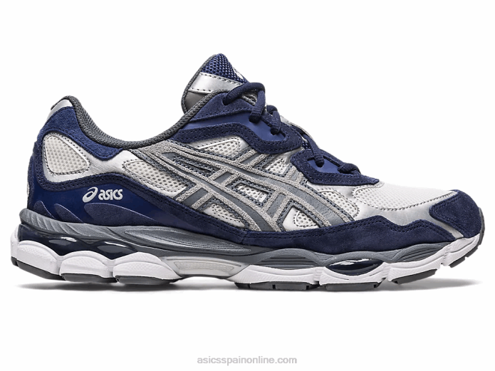 gel-nyc Asics 4L68143 crema/gris acero