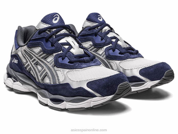 gel-nyc Asics 4L68143 crema/gris acero