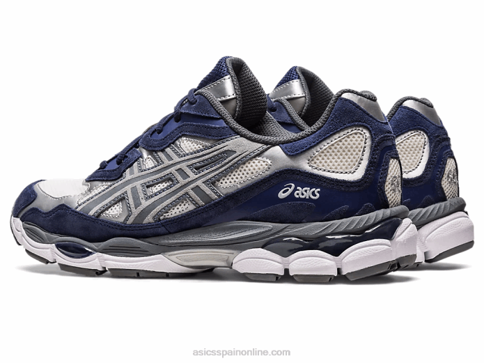 gel-nyc Asics 4L68143 crema/gris acero