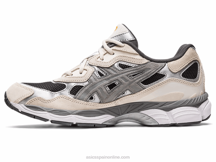 gel-nyc Asics 4L68144 negro/gris arcilla