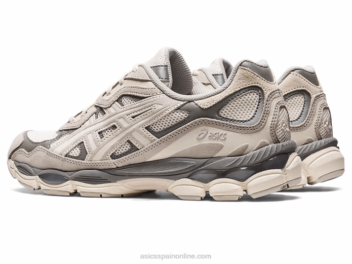 gel-nyc Asics 4L6851 crema/gris ostra