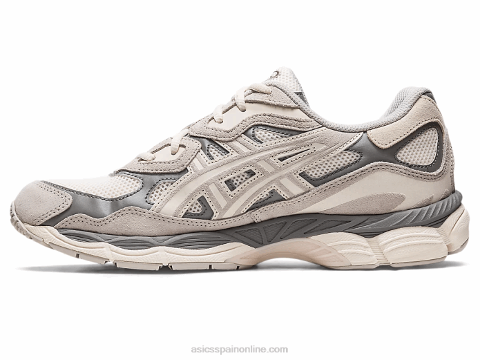 gel-nyc Asics 4L6851 crema/gris ostra